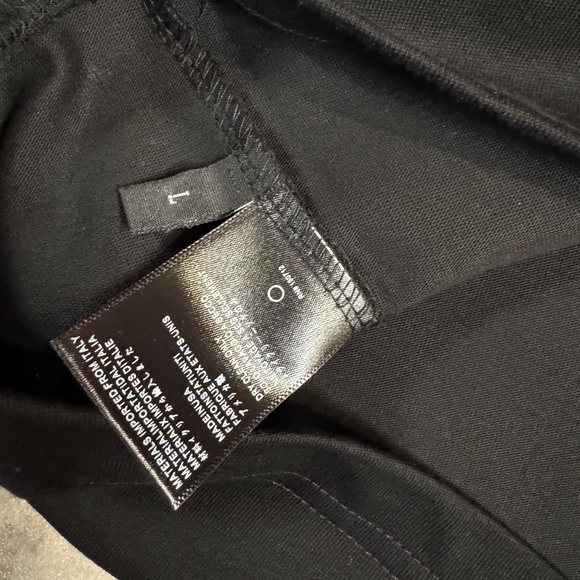 Amiri Crystal Champagne T-Shirt In Black Men’s Size Large - Picture 3 of 3